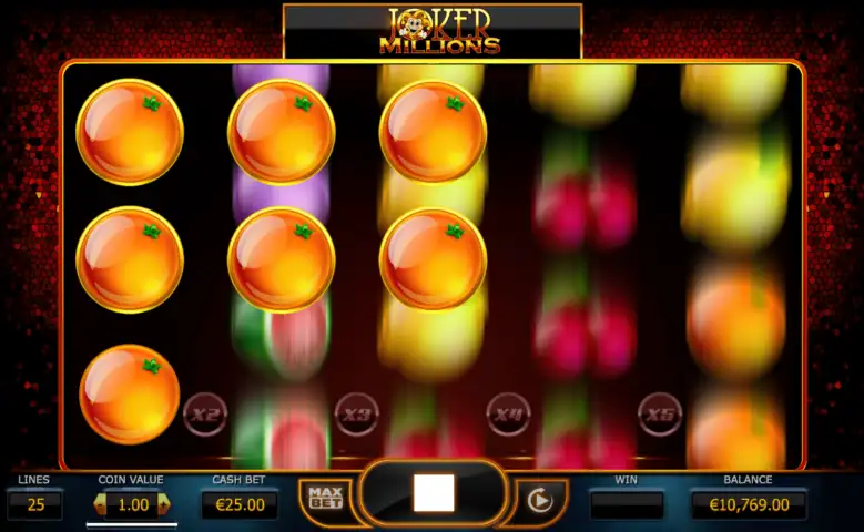 Joker Millions slot from Yggdrasil Gaming